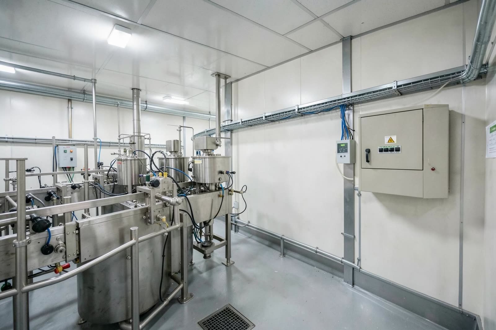 Instalación de red en el sector manufactura y farmacéutica atendido por IO Connections en Puerto Rico.